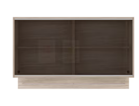 Armário Aéreo Bartira Amazonita com 2 Portas - Carvalho