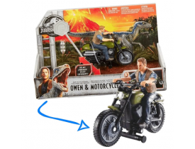 Jurassic World Perseguiçao Jurassica Owen E Motorcycle Fmm32