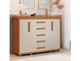 Cômoda Grande Reforçada Havana Com Gavetas Fundas Fenix - Blush