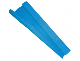 PAPEL CREPOM VMP 48 X 200 CM CX C/ 40 UNIDADES AZUL CELESTE