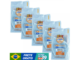 KIT COM 5 MÁSCARAS DUPLA CAMADA DE TNT N95 PFF2 KIDY