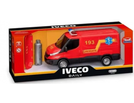 Brinquedo Ambulância de Resgate Bombeiros Iveco Diariamente - 482