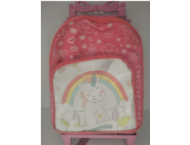 Mochila de Rodinha P unicórnio