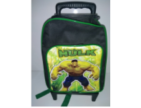 Mochila Rodinha Hulk TAM P