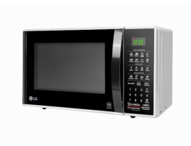 Forno de Micro-ondas LG 30 Litros MS3091 com Função Limpa Fácil e Descongelamento Uniforme - Preto e Branco - F MIC 30L LG MS3091BC EASYCLEAN 127V BC