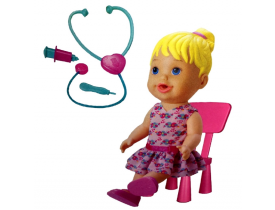 Boneca Minha Coleção Doutor Cuida de Mim Loira - Divertoys