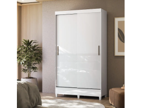 Guarda-roupa Solteiro Santos Andirá Fit 2 Portas 2 Gavetas