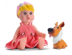 Boneca Seu Bebê Animal de Estimação