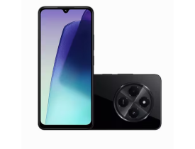 Smartphone Xiaomi Redmi 14C BR 4G Preto 256GB, 4+4GB RAM Virtual, Tela de 6,8’’, MediaTek Helio G81 Ultra e Câmera Traseira Dupla de 50MP