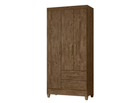 Roupeiro Lima Moval 3 Portas, 2 Gavetas 
