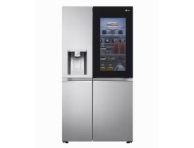 Geladeira LG Frost Free 598L Side by Side Inverter GC-X257CSH Tecnologia InstaView e Uvnano Aço Escovado - 220V
