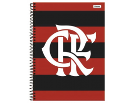 CADERNO FORONI 15 MATERIAS FLAMENGO 240 FOLHAS 