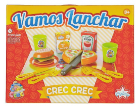Crec Crec Vamos Lanchar Com 15 Peças