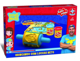 MASSINHA SUPER MASSA BRINCANDO COM LUCCAS NETO ESTRELA