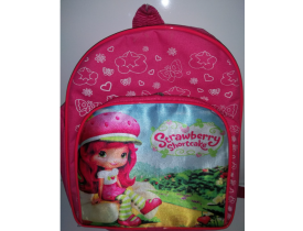 MOCHILA ESCOLAR MORANGUINHO TAM P