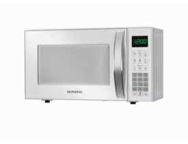 Micro-ondas Mondial MO-01-21-W com Função Tira Odor e Manter Aquecido Branco - 21L - 110V