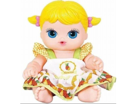 Boneca - Coleção Frutinhas - Abacaxi - Cotiplas 2286