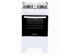Fogão Atlas 4 Bocas Coliseum Plus com Mesa de Inox, Forno com Amplo Visor e Acendimento Manual – Branco