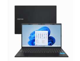 Notebook Positivo Intel Celeron N4500 4GB RAM 128GB eMMC 15.6” Windows 11 Vision C15M C4128B-15 Cinza