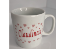CANECA PERSONALIZADA NOME-CLAUDINEIA