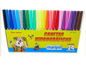 Canetinha Hidrografica 24 Núcleos - Maripel