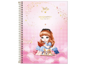CADERNO TILIBRA 01 MATERIA 80 FOLHAS JOLIE 