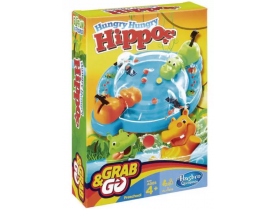 Jogo Hipopótamo Comilão Grab e Go - Hasbro
