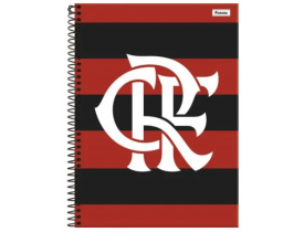 CADERNO FORONI 15 MATERIAS FLAMENGO 240 FOLHAS