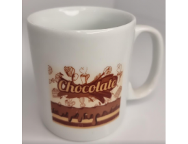 CANECA PORCELANA PERSONALIZADA CHOCOLATE