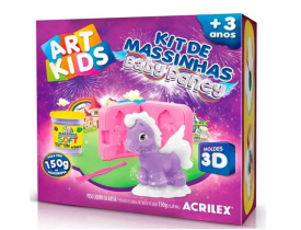 Kit Massinha De Modelar Acrilex 150G Baby Poney 3