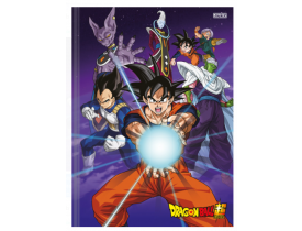 Caderno Brochurão Grande São Domingos Dragon Ball 80 Folhas