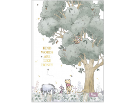 Caderno Pooh Brochurão Capa Dura 80 Folhas Tilibra