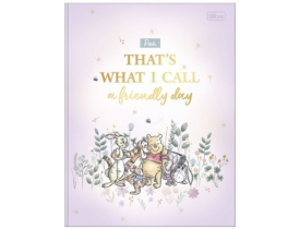 Caderno Pooh Brochurão Capa Dura 80 Folhas Tilibra
