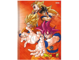 Caderno Brochurão Grande São Domingos Dragon Ball 80 Folhas
