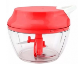 PROCESSADOR MANUAL DE ALIMENTOS VERMELHO