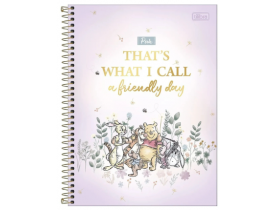 CADERNO TILIBRA 10 MATERIAS 160 FOLHAS POOH 