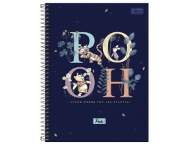 CADERNO TILIBRA 10 MATERIAS 160 FOLHAS POOH 