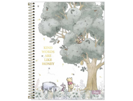 CADERNO TILIBRA 10 MATERIAS 160 FOLHAS POOH