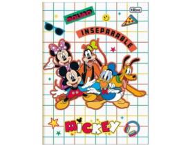 Caderno Tilibra Brochurinha 80 folhas Mickey Mouse 
