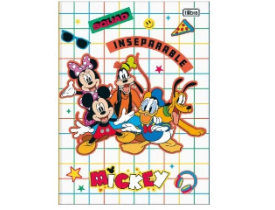 Caderno Tilibra Brochurão Universitario 80 Folhas Mickey 