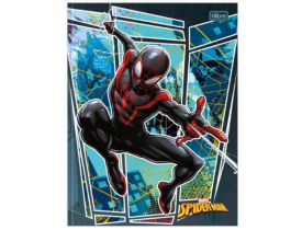 Caderno 1/4 80 Folhas Brochura Homem-Aranha - 308951