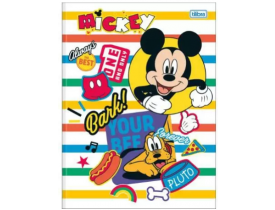 Caderno Tilibra Brochurão Universitario 80 Folhas Mickey 
