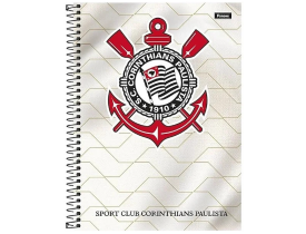 CADERNO FORONI 15 MATERIAS CORINTHIANS 240 FOLHAS