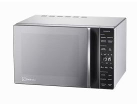 Forno de Micro-ondas Electrolux Efficient ME23S com Função Manter Aquecido Prata - 23L - 110V