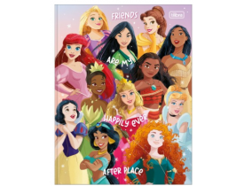 Caderno Tilibra Brochurão Universitario 80 Folhas Princesas
