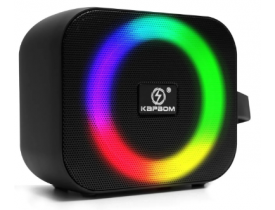 Caixinha De Som A Prova D´água Bluetooth Potente Led Rgb Tws 