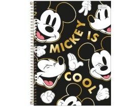 Caderno Universitário Capa Dura 1 Matéria Tilibra Mickey