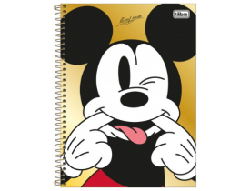 Caderno Universitário Capa Dura 1 Matéria Tilibra Mickey