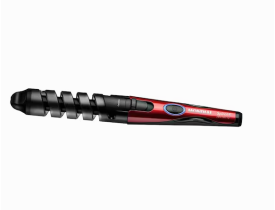 Modelador de Cachos Mondial Spiral Infinity EM-05 com Cabo Giratório Vermelho/Preto 200°C