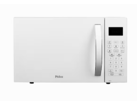 Forno de Micro-ondas Philco PMO23BB com Função Tira Odor Branco - 20L - 110v